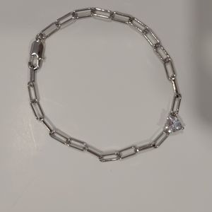 "OBSESSION" 1.8 CTW HEART CUT SOLITAIRE BRACELET